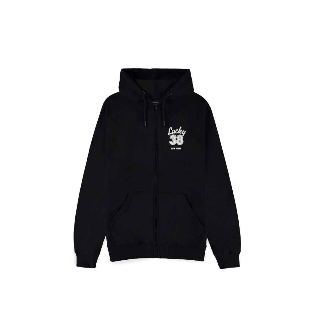 Fallout - Lucky 38 Dice Vest met capuchon - Zwart